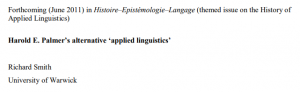 alternative applied linguistics