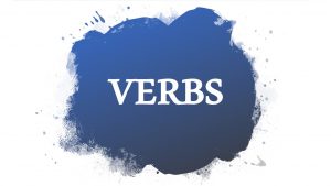 Verbs Worksheet